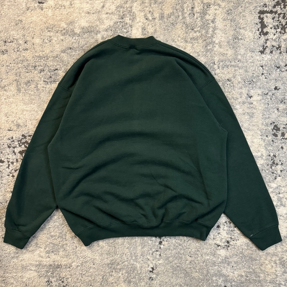 Vintage Spoiled Brat "My Way Or No Way" Crewneck Sweatshirt Green Size XX-BAD - Picture 6 of 9